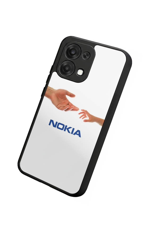 Oppo A6 Pro Uyumlu Nokia Tasarımlı Glossy Premium Kılıf