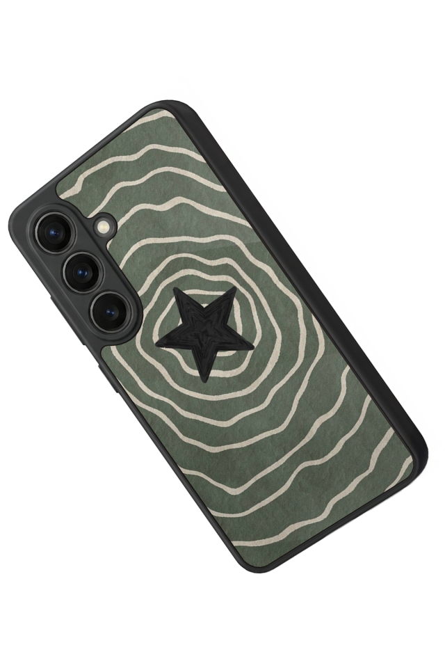 Samsung Galaxy S26 Uyumlu Retro Yildizlar Tasarımlı Glossy Premium Kılıf