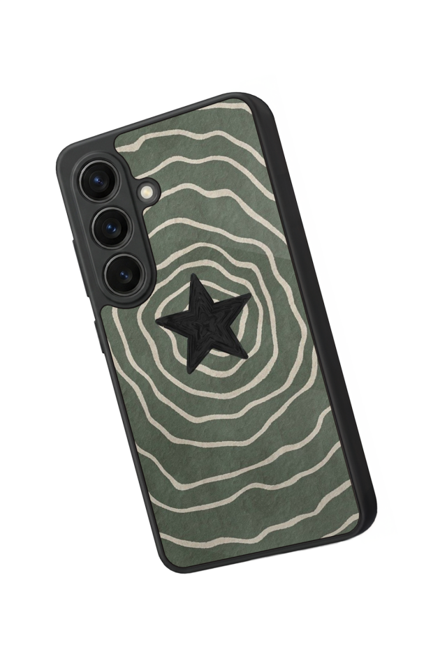 Samsung Galaxy S26 Uyumlu Retro Yildizlar Tasarımlı Glossy Premium Kılıf