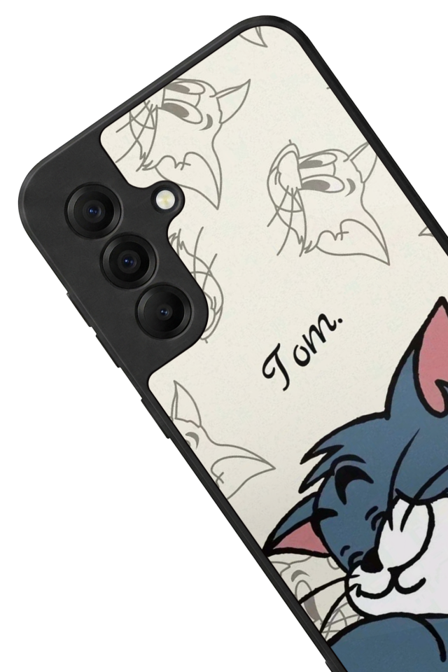 Samsung Galaxy A17 Uyumlu Tom And Jerry Tasarımlı Glossy Premium Kılıf