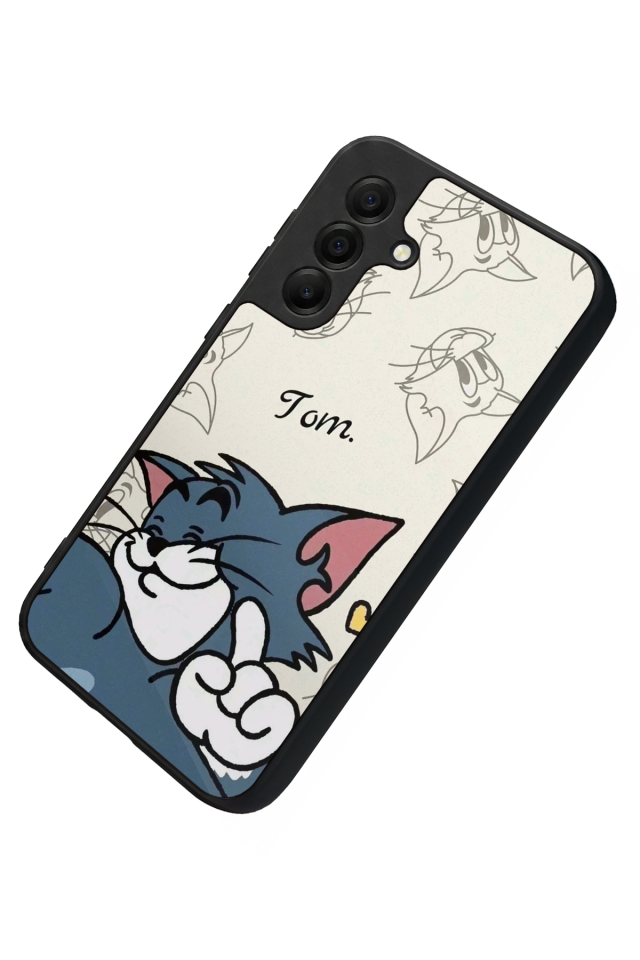 Samsung Galaxy A17 Uyumlu Tom And Jerry Tasarımlı Glossy Premium Kılıf