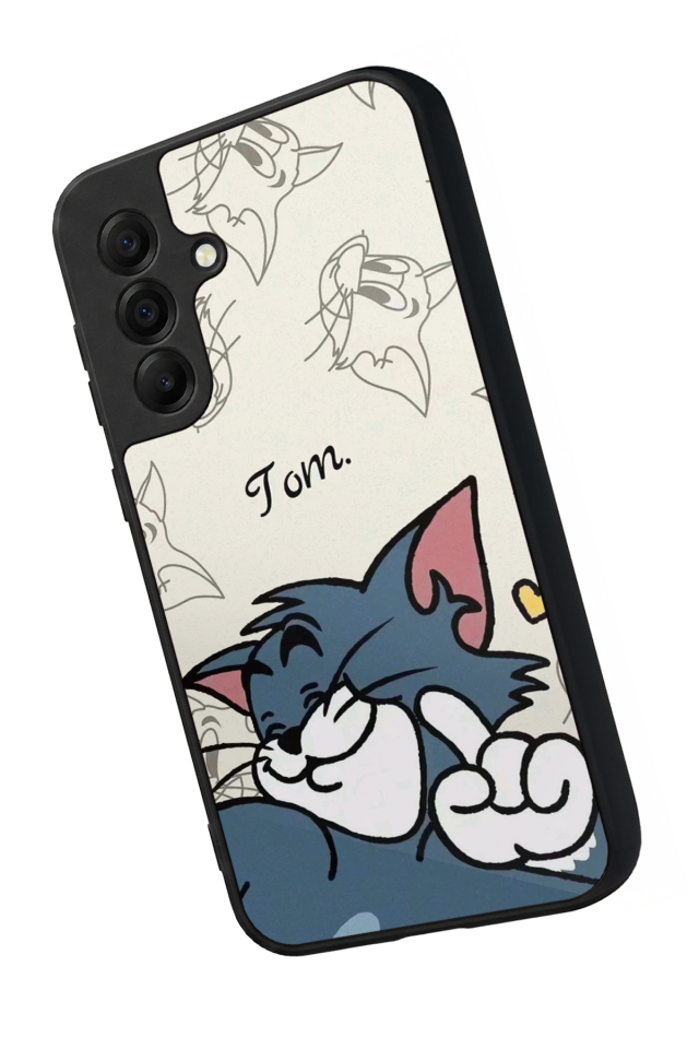 Samsung Galaxy A17 Uyumlu Tom And Jerry Tasarımlı Glossy Premium Kılıf