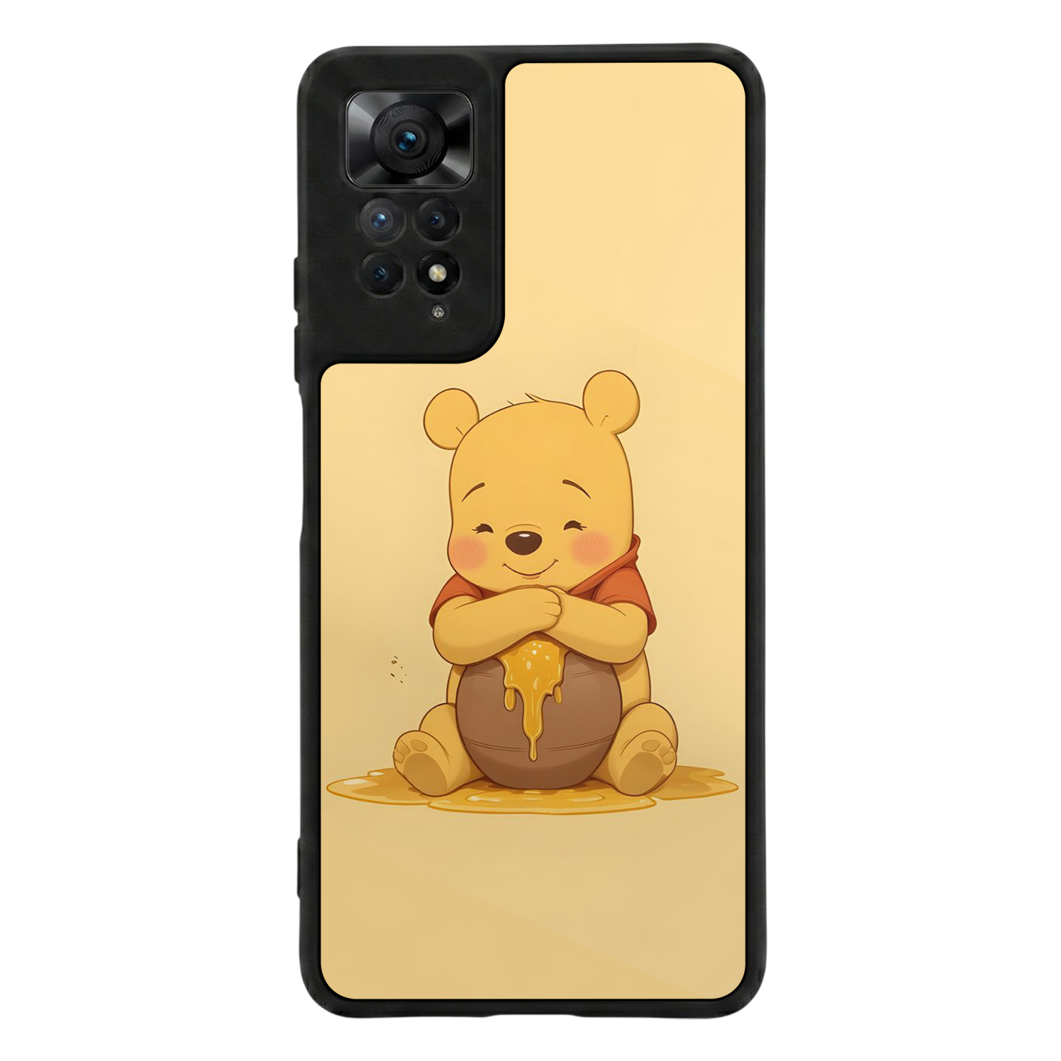 Xiaomi Redmi Note 11 Pro Uyumlu Winnie Tasarımlı Glossy Premium Kılıf