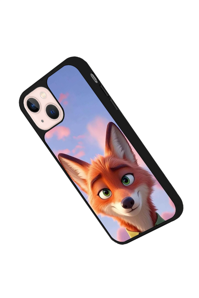 iPhone 14 Plus Uyumlu Zootropolis Tasarımlı Glossy Premium Kılıf