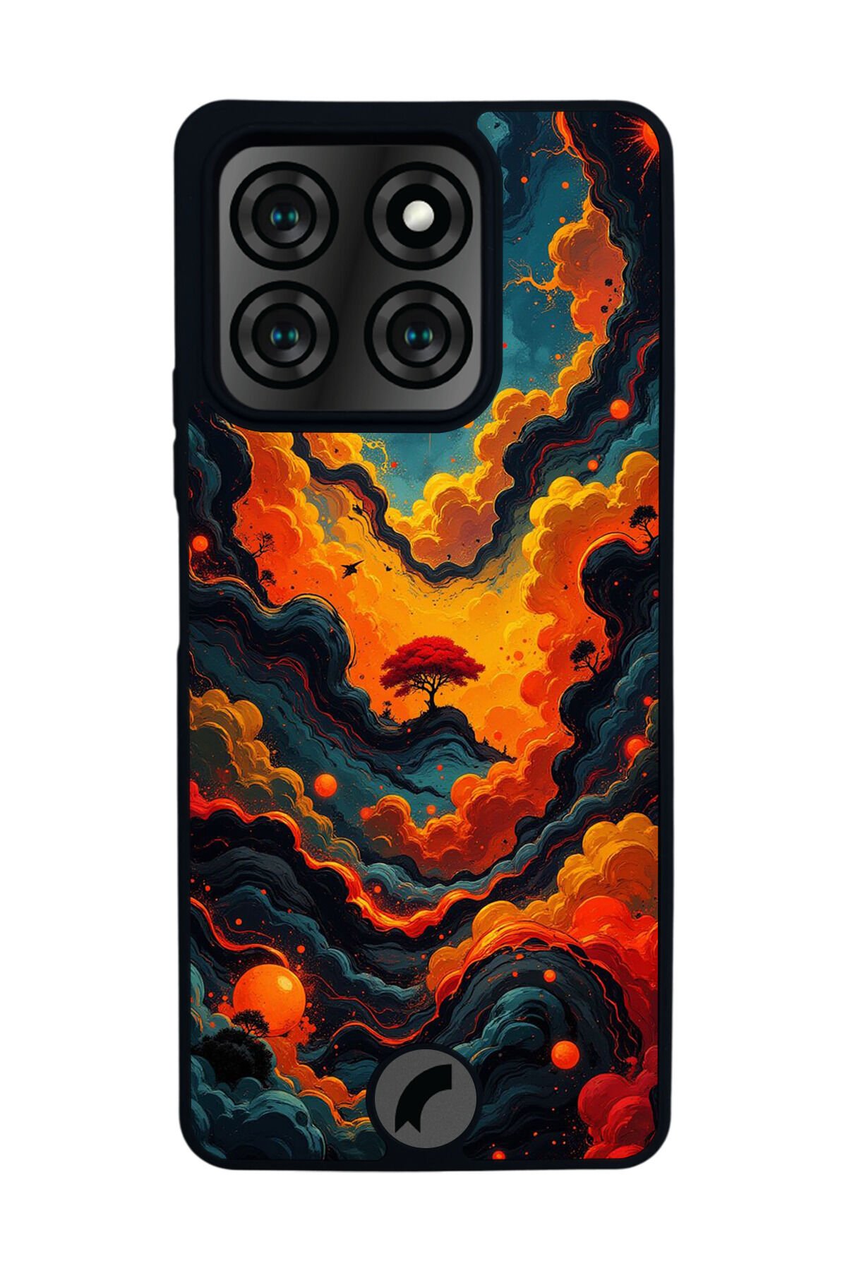 Reeder S71 Uyumlu Abstract Tasarımlı Glossy Premium Kılıf