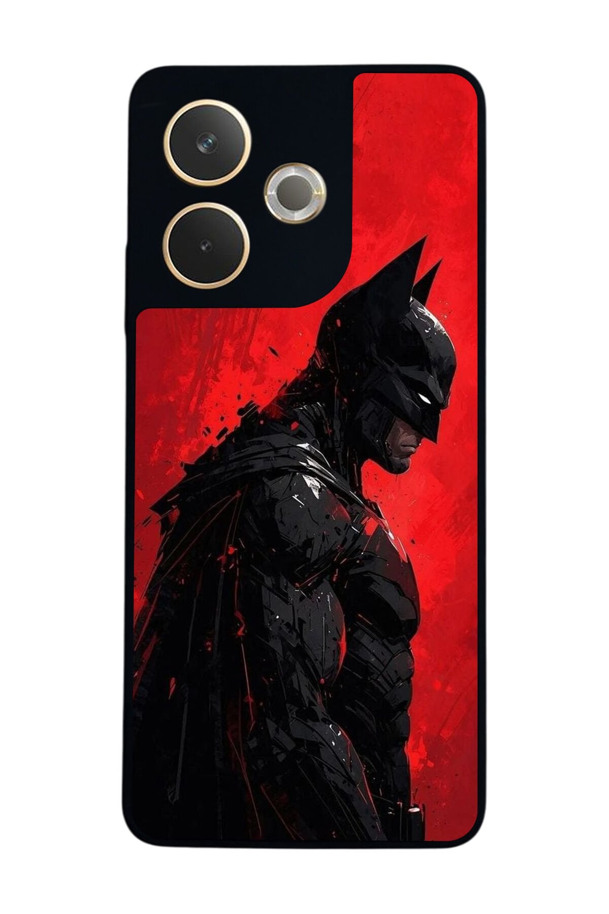 Oppo A5 Pro Uyumlu Batman Tasarımlı Glossy Premium Kılıf