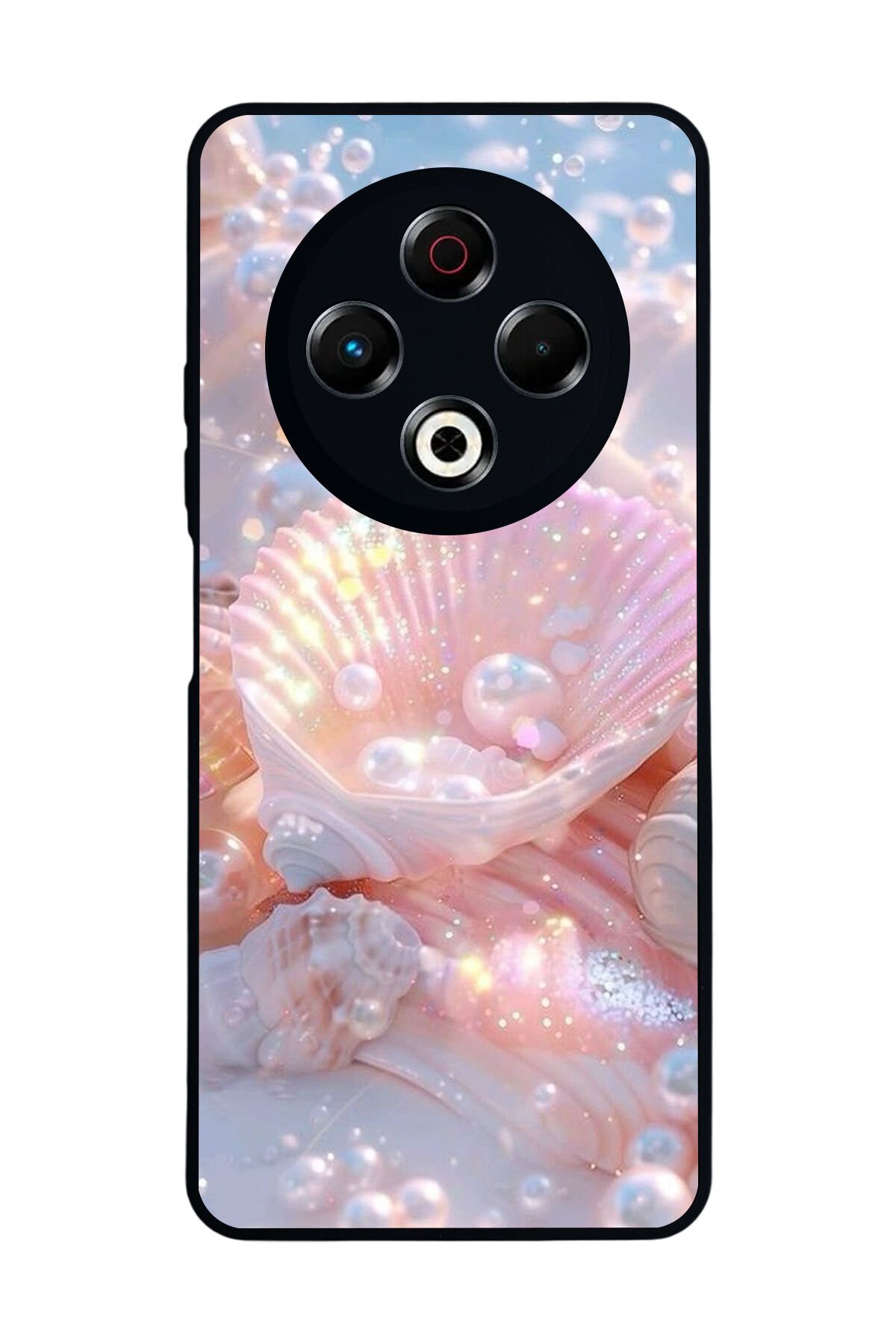 Tecno Spark 30 Uyumlu İnci Tasarımlı Glossy Premium Kılıf