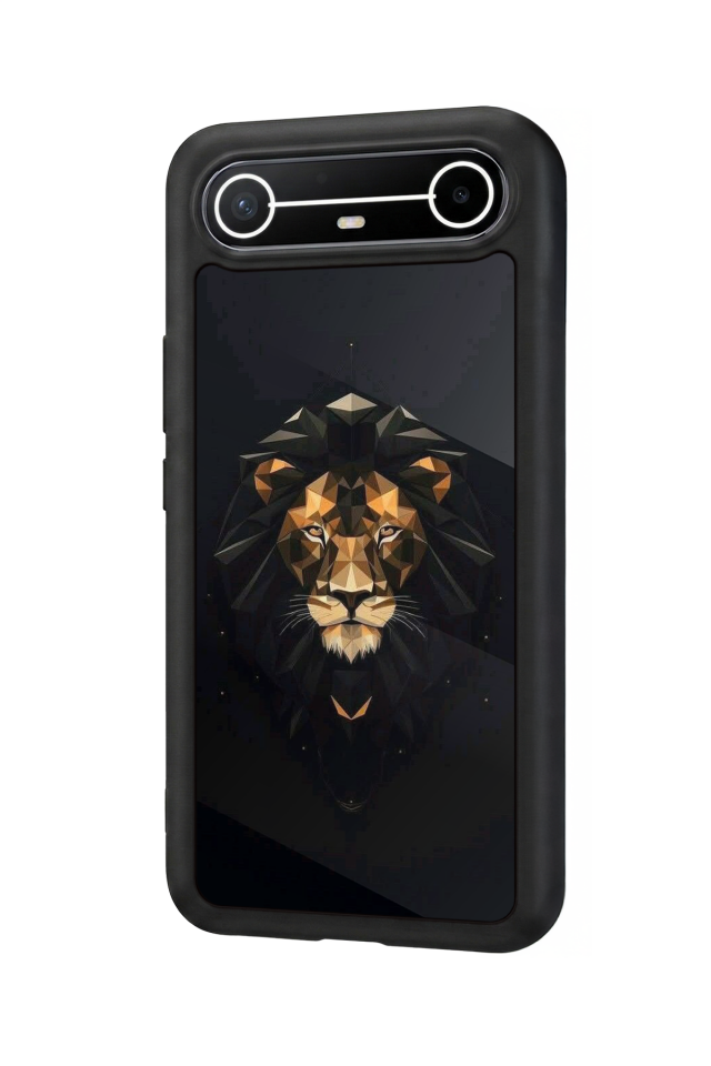 Tecno Spark Slim 5G Uyumlu Aslan Tasarımlı Glossy Premium Kılıf