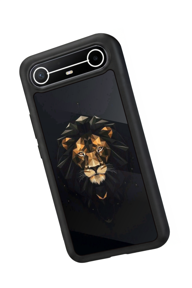 Tecno Spark Slim 5G Uyumlu Aslan Tasarımlı Glossy Premium Kılıf