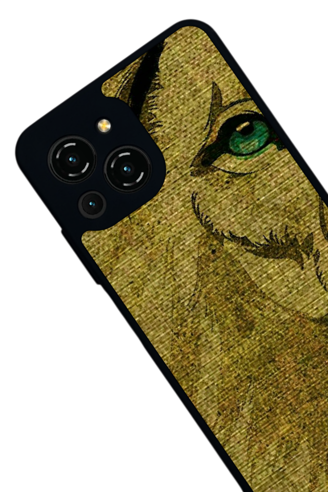 Reeder S23 Pro Max Uyumlu Aslan Tasarımlı Glossy Premium Kılıf