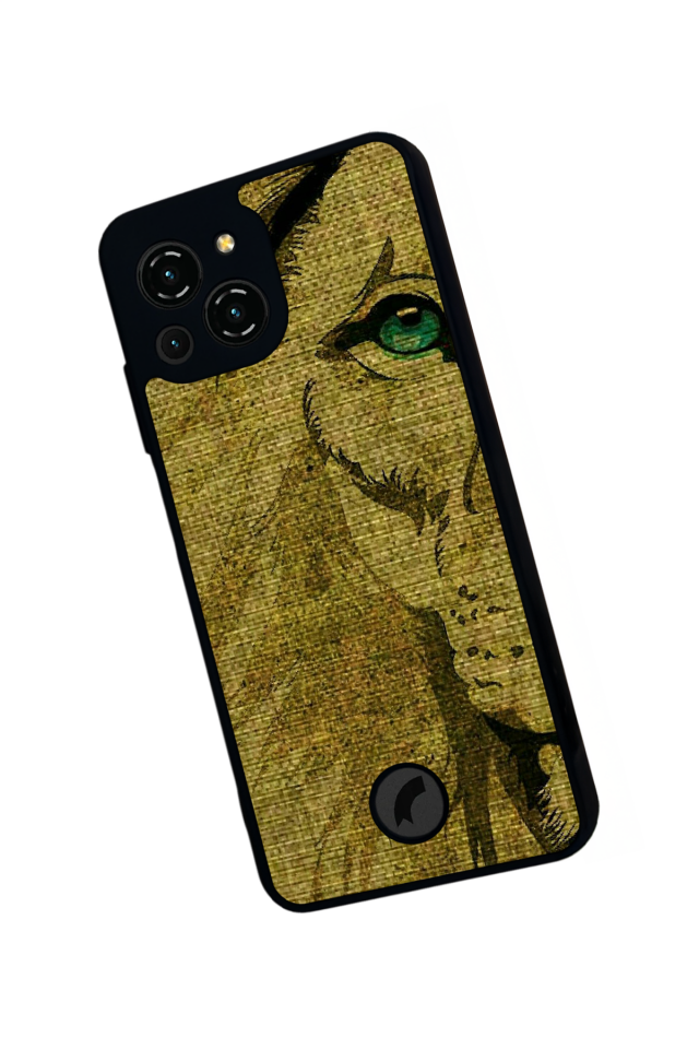 Reeder S23 Pro Max Uyumlu Aslan Tasarımlı Glossy Premium Kılıf