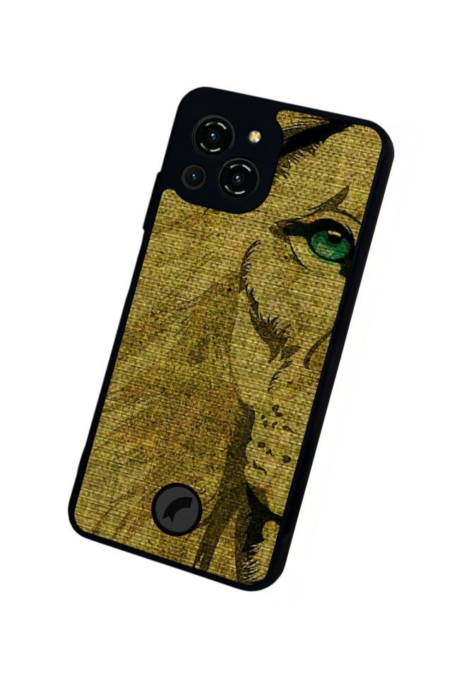 Reeder S23 Pro Max Uyumlu Aslan Tasarımlı Glossy Premium Kılıf