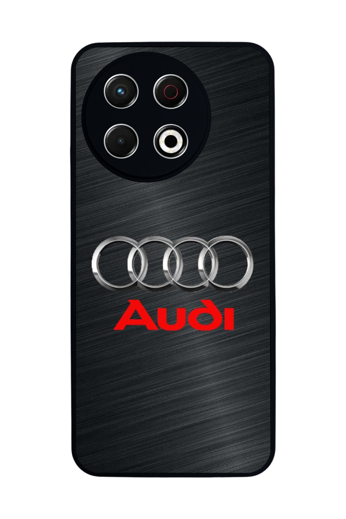 Tecno Spark 30 Pro Uyumlu Audi Tasarımlı Glossy Premium Kılıf
