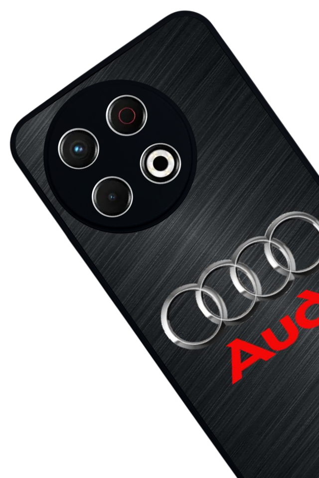 Tecno Spark 30 Pro Uyumlu Audi Tasarımlı Glossy Premium Kılıf