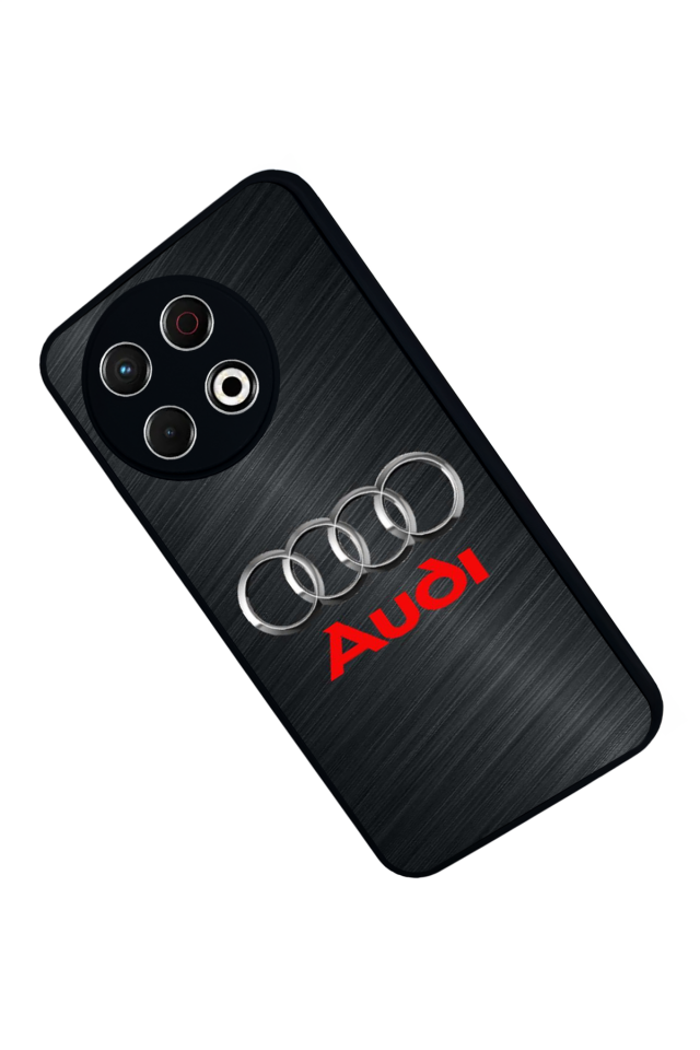 Tecno Spark 30 Pro Uyumlu Audi Tasarımlı Glossy Premium Kılıf