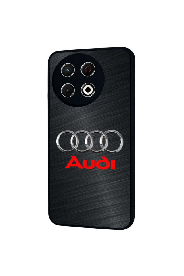 Tecno Spark 30 Pro Uyumlu Audi Tasarımlı Glossy Premium Kılıf