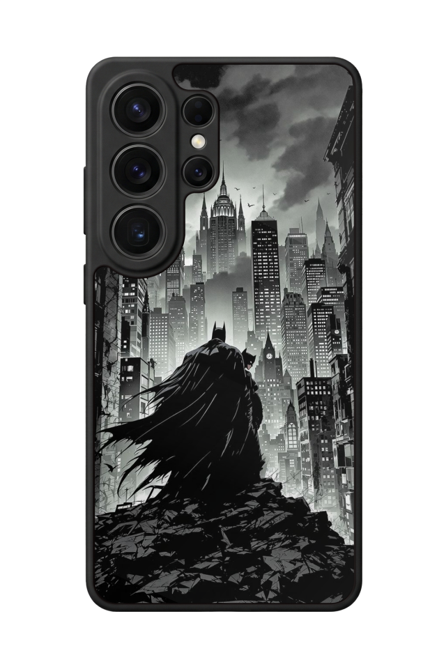 Samsung Galaxy S26 Ultra Uyumlu Batman Tasarımlı Glossy Premium Kılıf