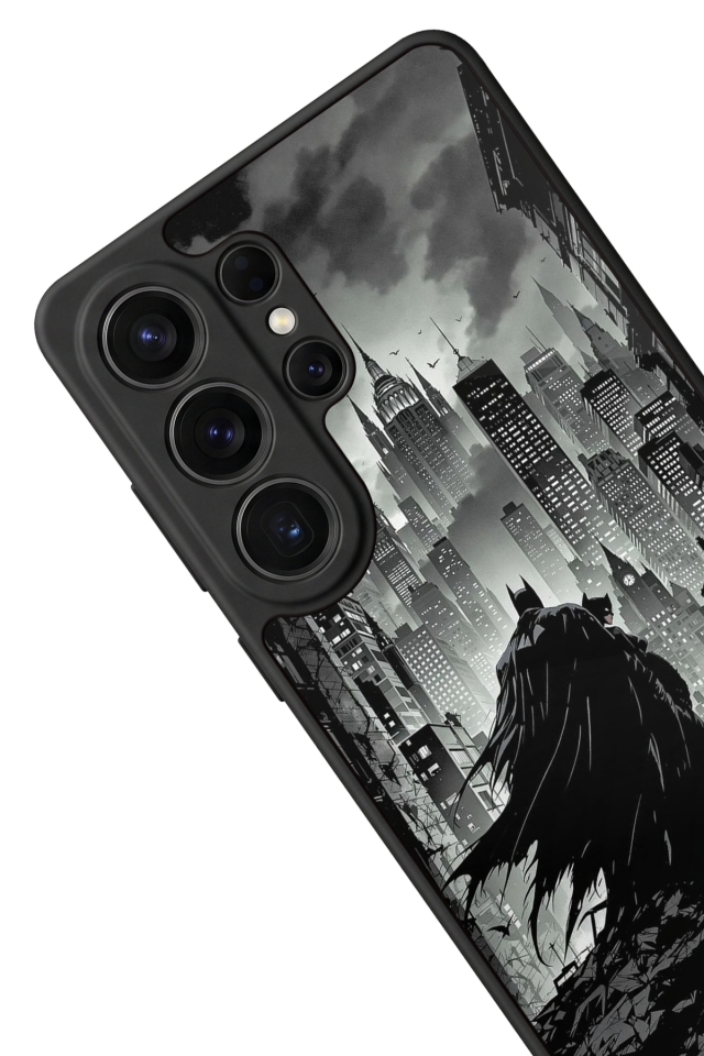 Samsung Galaxy S26 Ultra Uyumlu Batman Tasarımlı Glossy Premium Kılıf