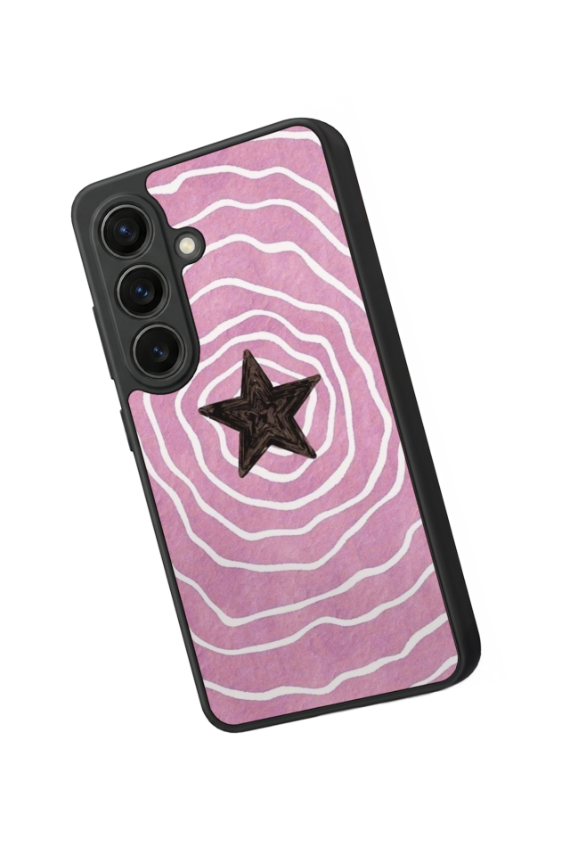 Samsung Galaxy S26 Uyumlu Retro Yildizlar Tasarımlı Glossy Premium Kılıf