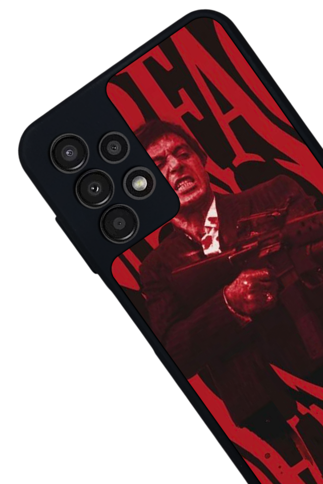 Samsung Galaxy A23 Uyumlu Scarface Tasarımlı Glossy Premium Kılıf