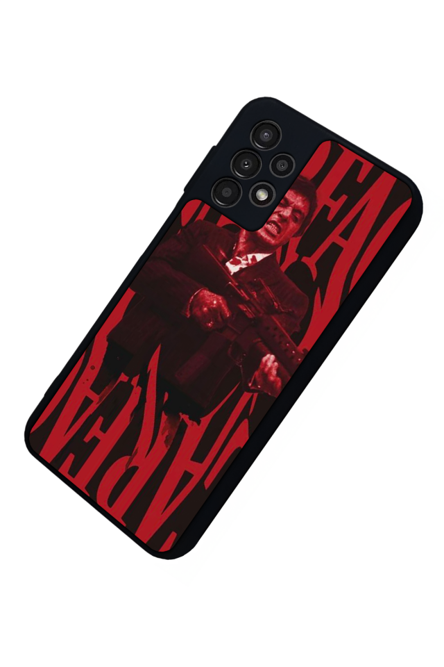 Samsung Galaxy A23 Uyumlu Scarface Tasarımlı Glossy Premium Kılıf