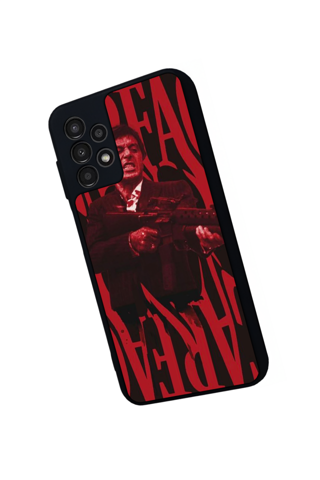 Samsung Galaxy A23 Uyumlu Scarface Tasarımlı Glossy Premium Kılıf