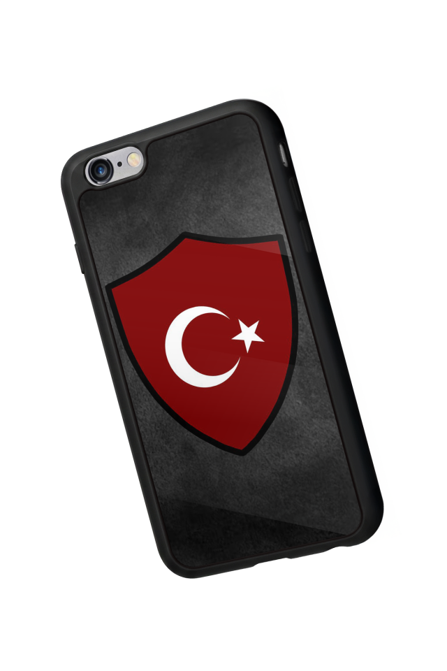 iPhone 6 Plus Uyumlu Türk Bayragi Tasarımlı Glossy Premium Kılıf