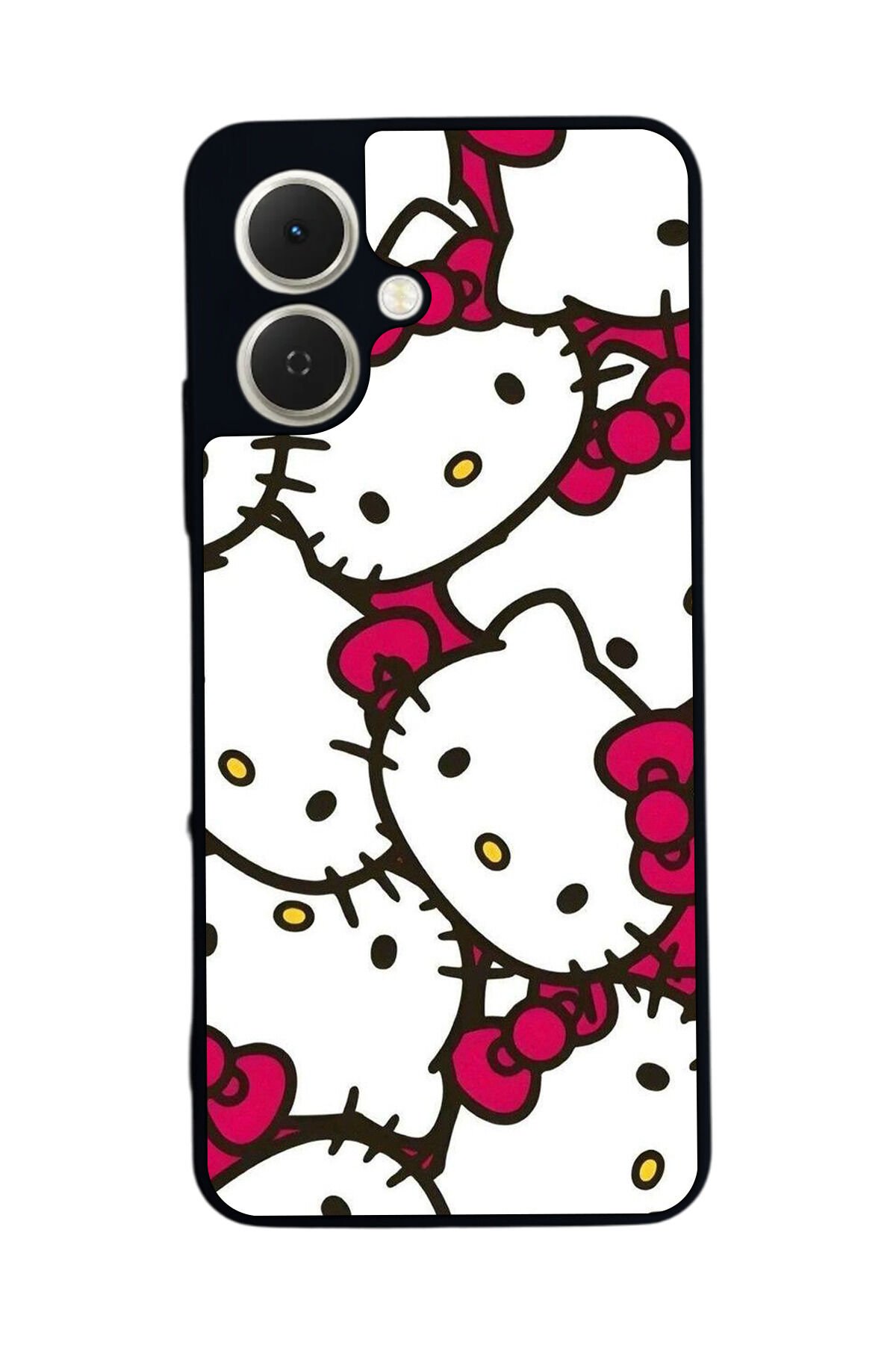 Tecno Spark GO 2 Uyumlu HelloKitty Tasarımlı Glossy Premium Kılıf