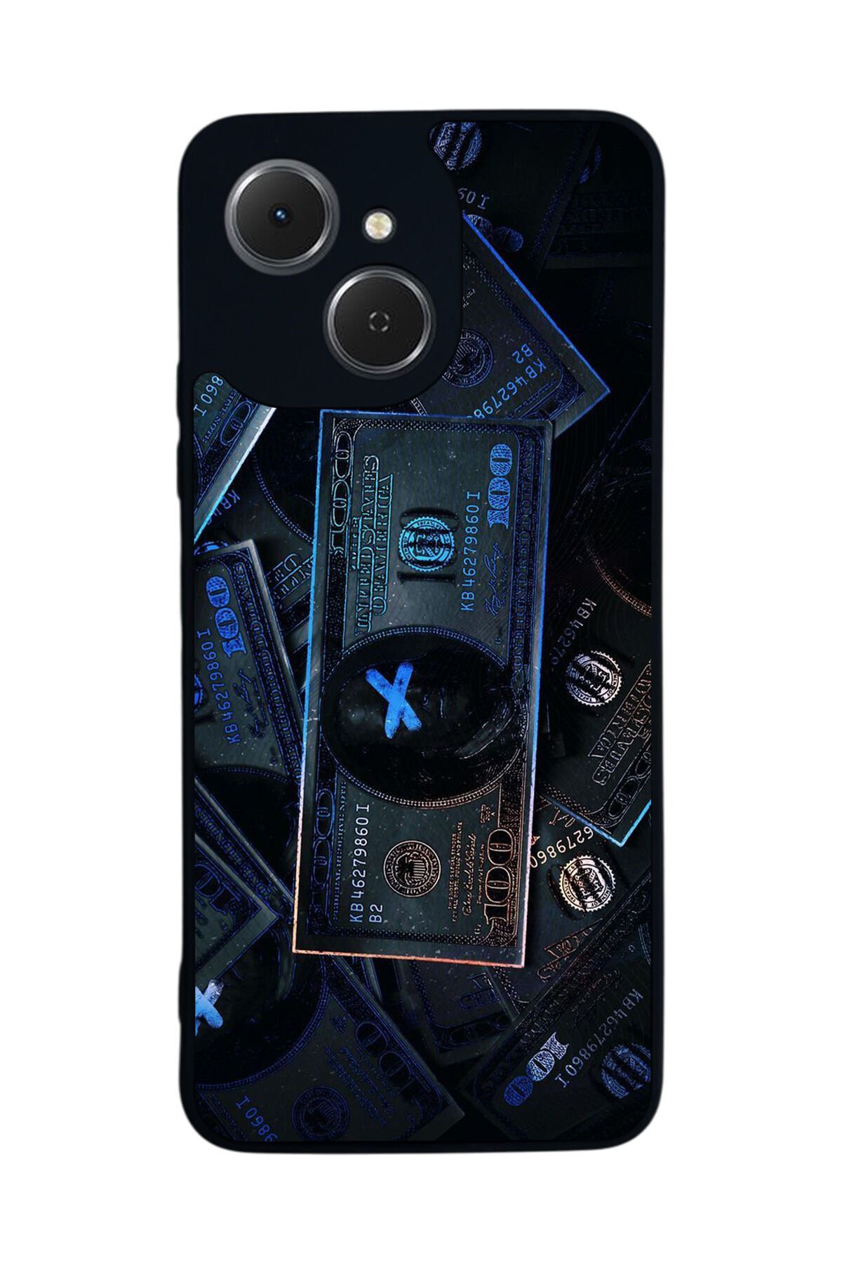 Tecno Spark 40C Uyumlu Para Tasarımlı Glossy Premium Kılıf
