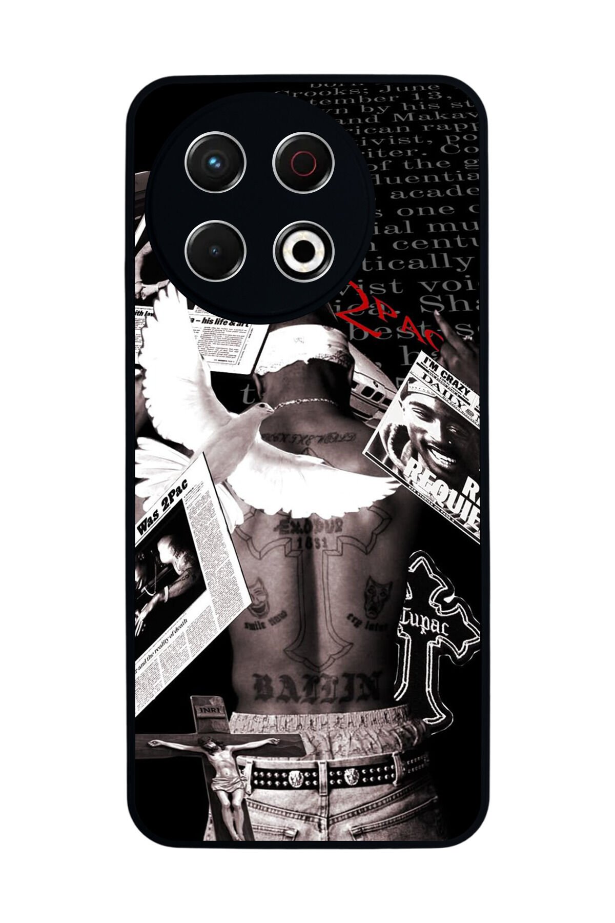 Tecno Spark 30 Pro Uyumlu BreakingBad Tasarımlı Glossy Premium Kılıf