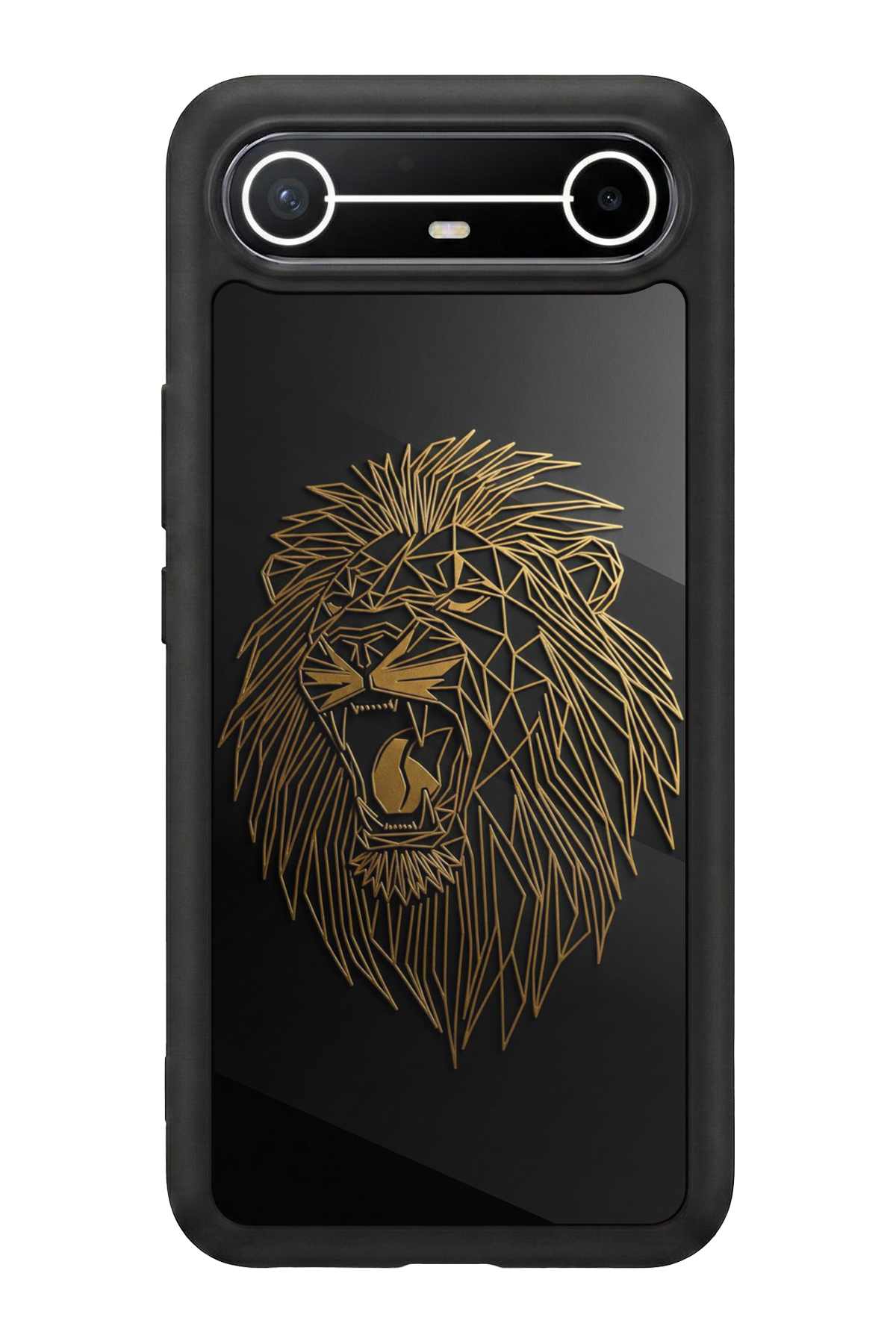 Tecno Spark Slim 5G Uyumlu Aslan Tasarımlı Glossy Premium Kılıf