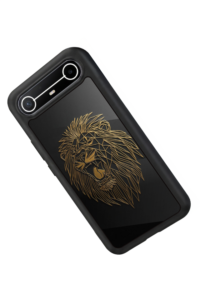 Tecno Spark Slim 5G Uyumlu Aslan Tasarımlı Glossy Premium Kılıf
