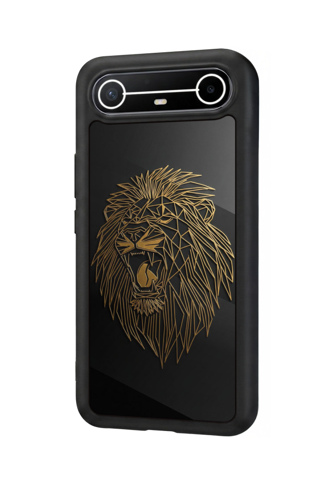 Tecno Spark Slim 5G Uyumlu Aslan Tasarımlı Glossy Premium Kılıf