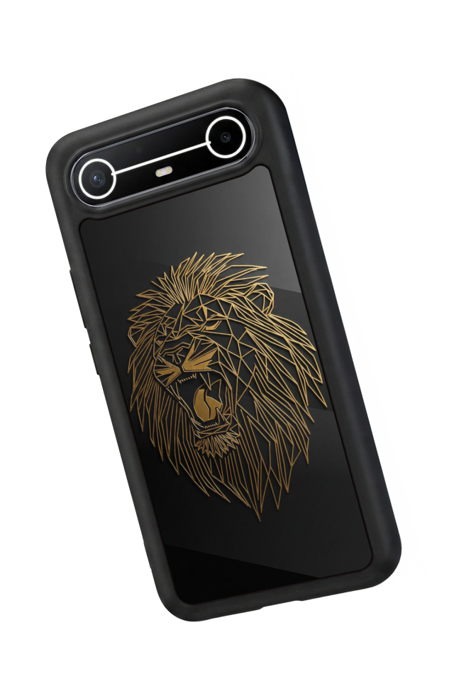 Tecno Spark Slim 5G Uyumlu Aslan Tasarımlı Glossy Premium Kılıf