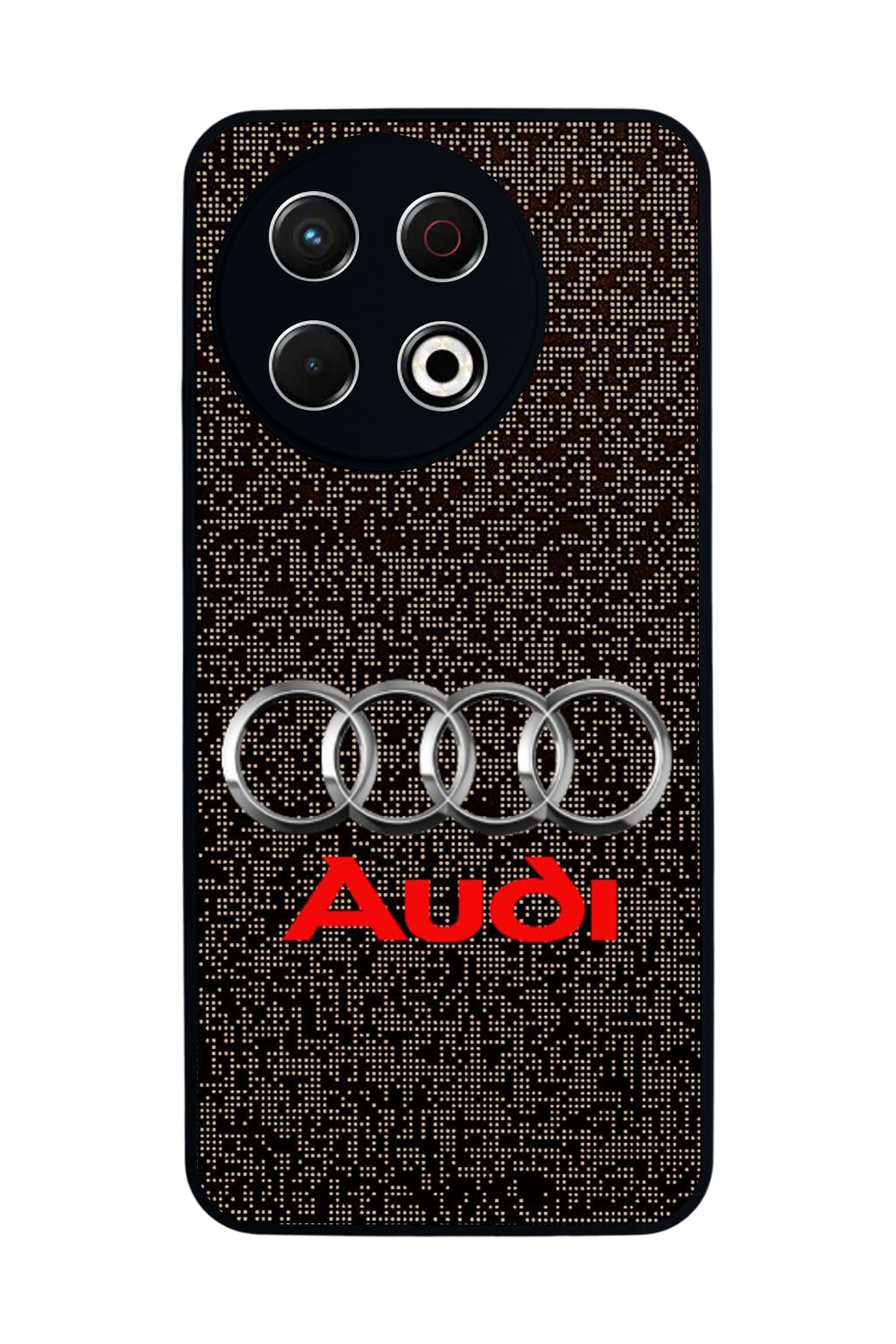 Tecno Spark 30 Pro Uyumlu Audi Tasarımlı Glossy Premium Kılıf