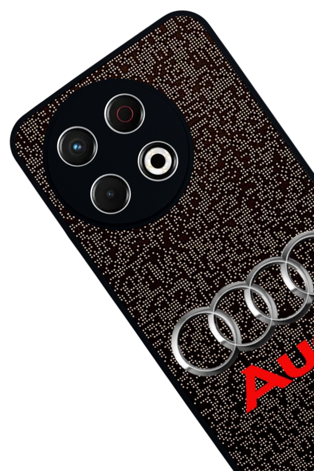 Tecno Spark 30 Pro Uyumlu Audi Tasarımlı Glossy Premium Kılıf