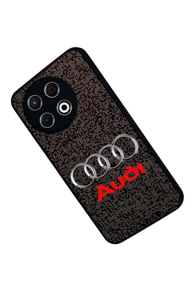 Tecno Spark 30 Pro Uyumlu Audi Tasarımlı Glossy Premium Kılıf