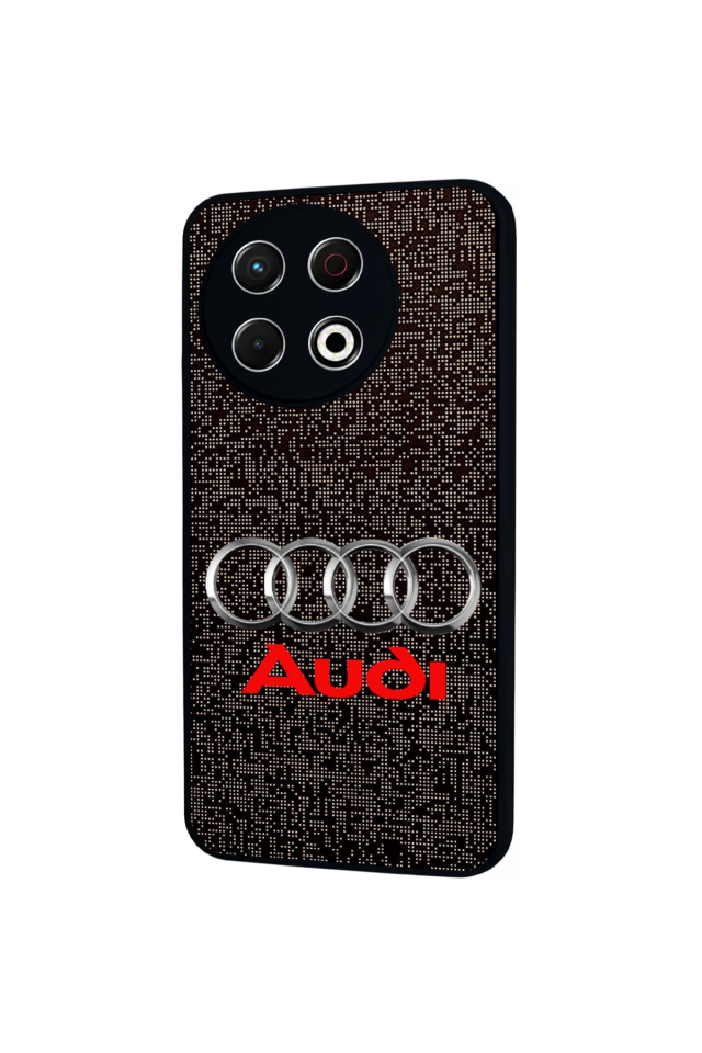 Tecno Spark 30 Pro Uyumlu Audi Tasarımlı Glossy Premium Kılıf