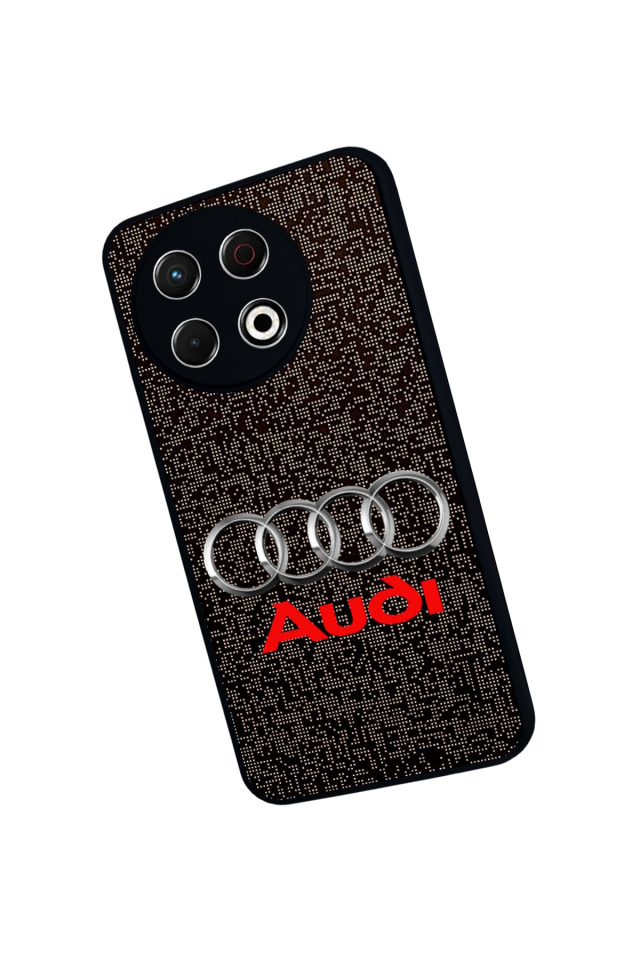 Tecno Spark 30 Pro Uyumlu Audi Tasarımlı Glossy Premium Kılıf