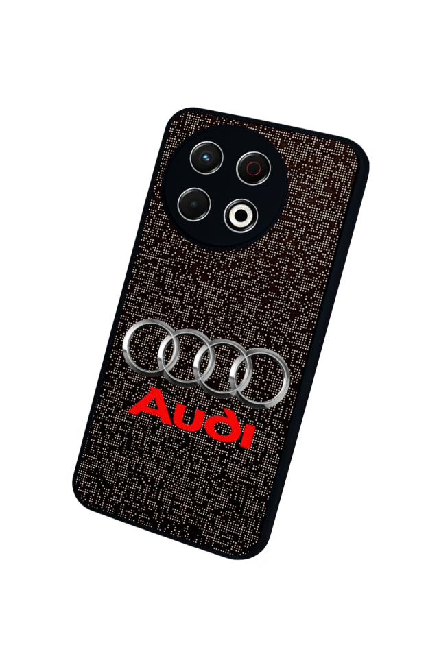 Tecno Spark 30 Pro Uyumlu Audi Tasarımlı Glossy Premium Kılıf