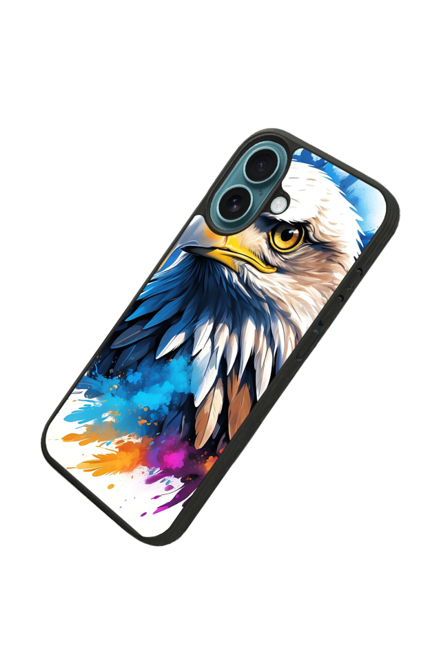 iPhone 16 Uyumlu Besiktas Tasarımlı Glossy Premium Kılıf