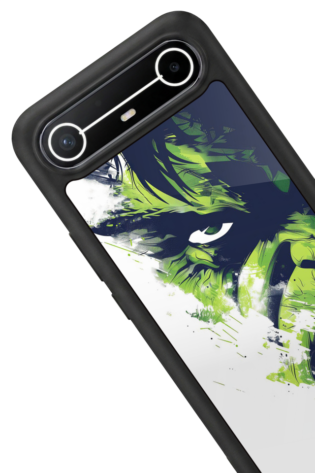 Tecno Spark Slim 5G Uyumlu Hulk Tasarımlı Glossy Premium Kılıf