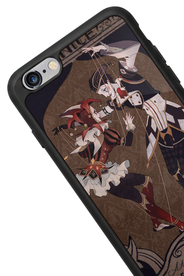 iPhone 6s Plus Uyumlu  Kalp Love Tasarımlı Glossy Premium Kılıf
