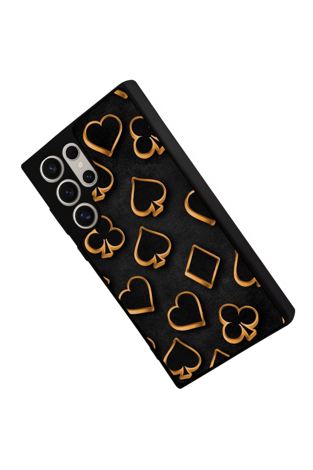 Samsung Galaxy S23 Ultra Uyumlu Kart Tasarımlı Glossy Premium Kılıf