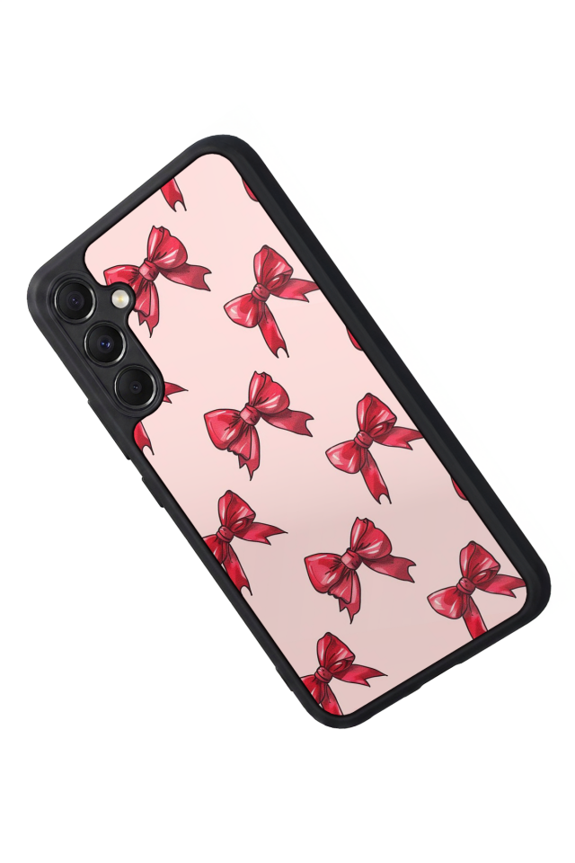 Samsung Galaxy M34 Uyumlu Kurdele Tasarımlı Glossy Premium Kılıf