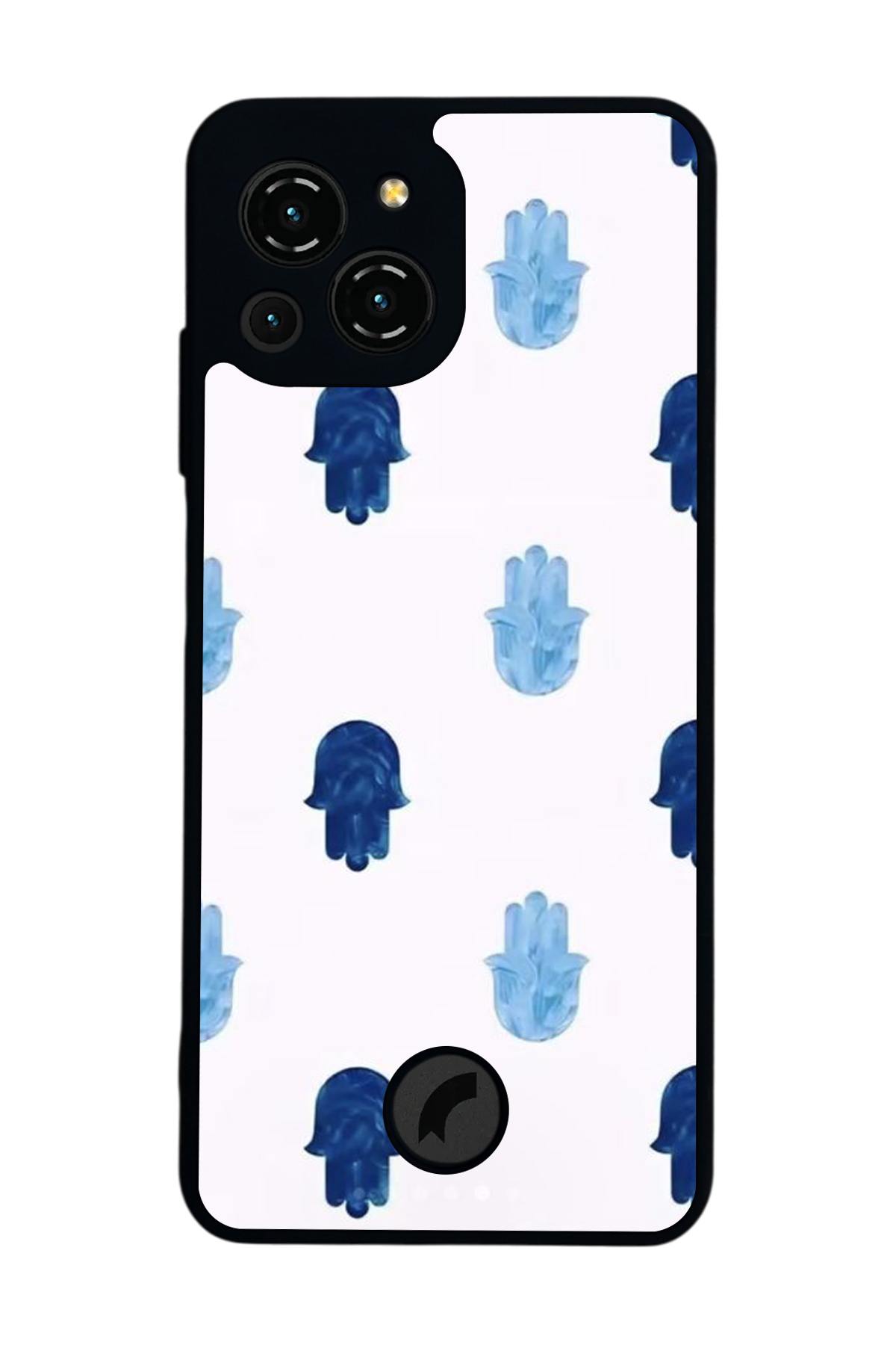 Reeder S23 Pro Max Uyumlu Nazar Tasarımlı Glossy Premium Kılıf