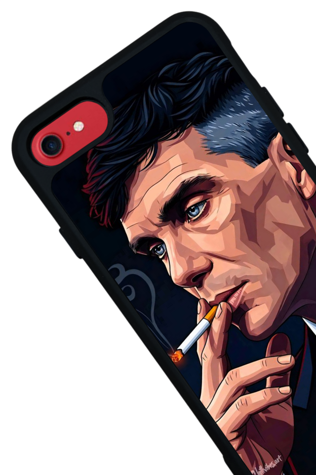 iPhone SE Uyumlu Peaky Blinders Tasarımlı Glossy Premium Kılıf