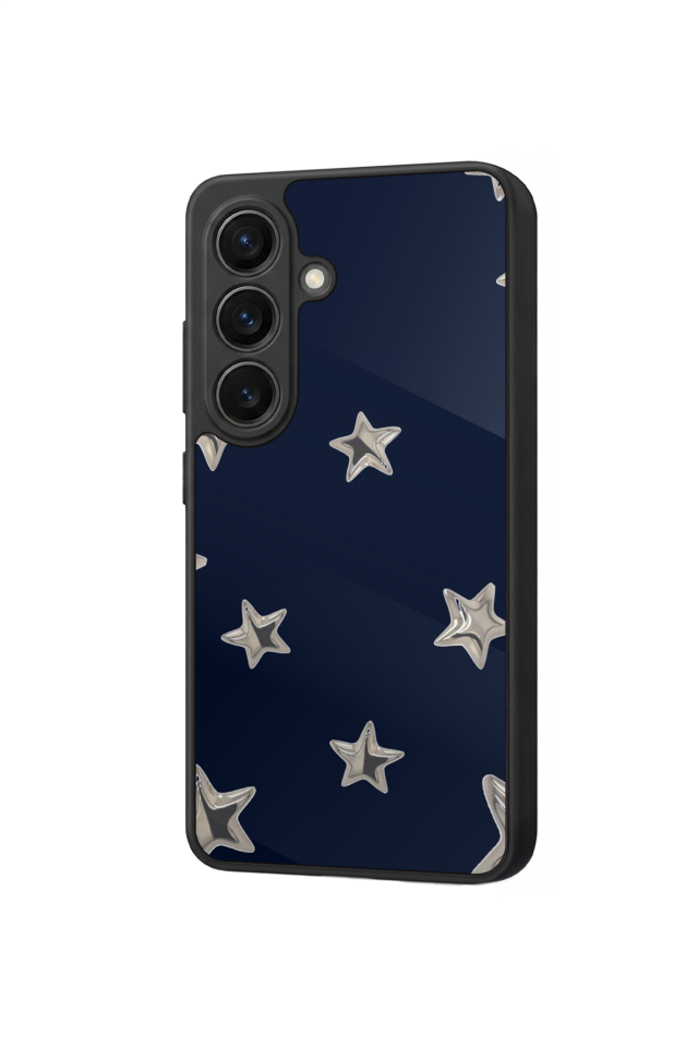 Samsung Galaxy S26 Uyumlu Retro Yildizlar Tasarımlı Glossy Premium Kılıf
