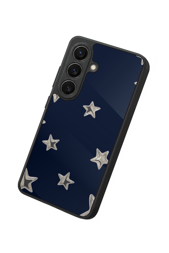 Samsung Galaxy S26 Uyumlu Retro Yildizlar Tasarımlı Glossy Premium Kılıf