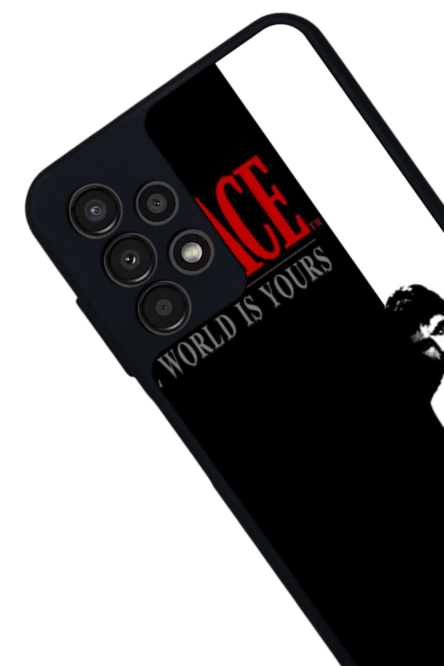 Samsung Galaxy A23 Uyumlu Scarface Tasarımlı Glossy Premium Kılıf